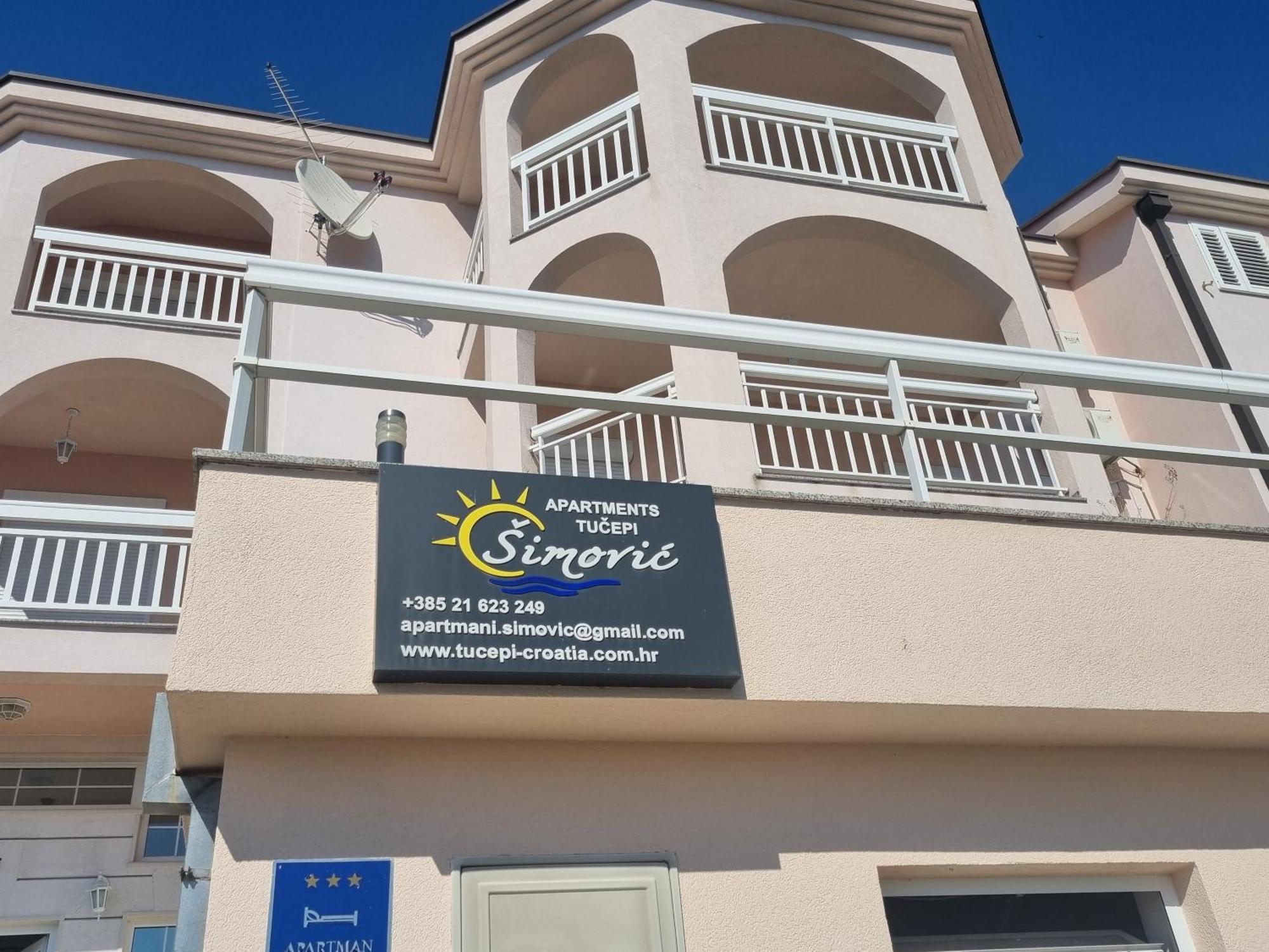 Apartments Simovic Tučepi Εξωτερικό φωτογραφία